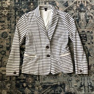 J. Crew Striped Blazer
